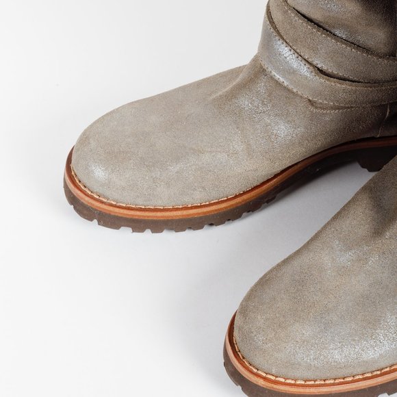 Brunello Cucinelli Shearling Ankle Boots - Picture 3 of 11